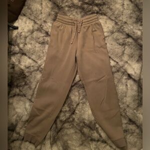 Beige H&m sweat pants
